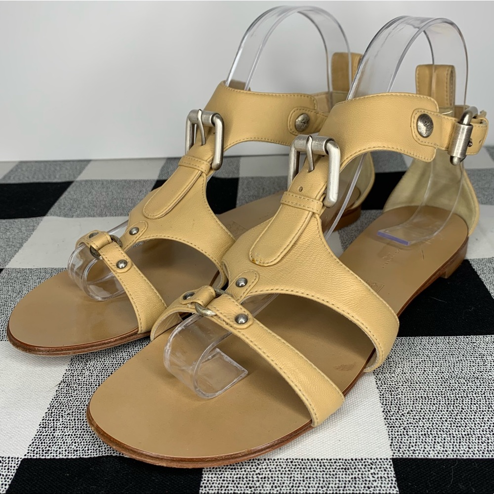Giuseppe Zanotti for Saks Tan Gladiator Sandals